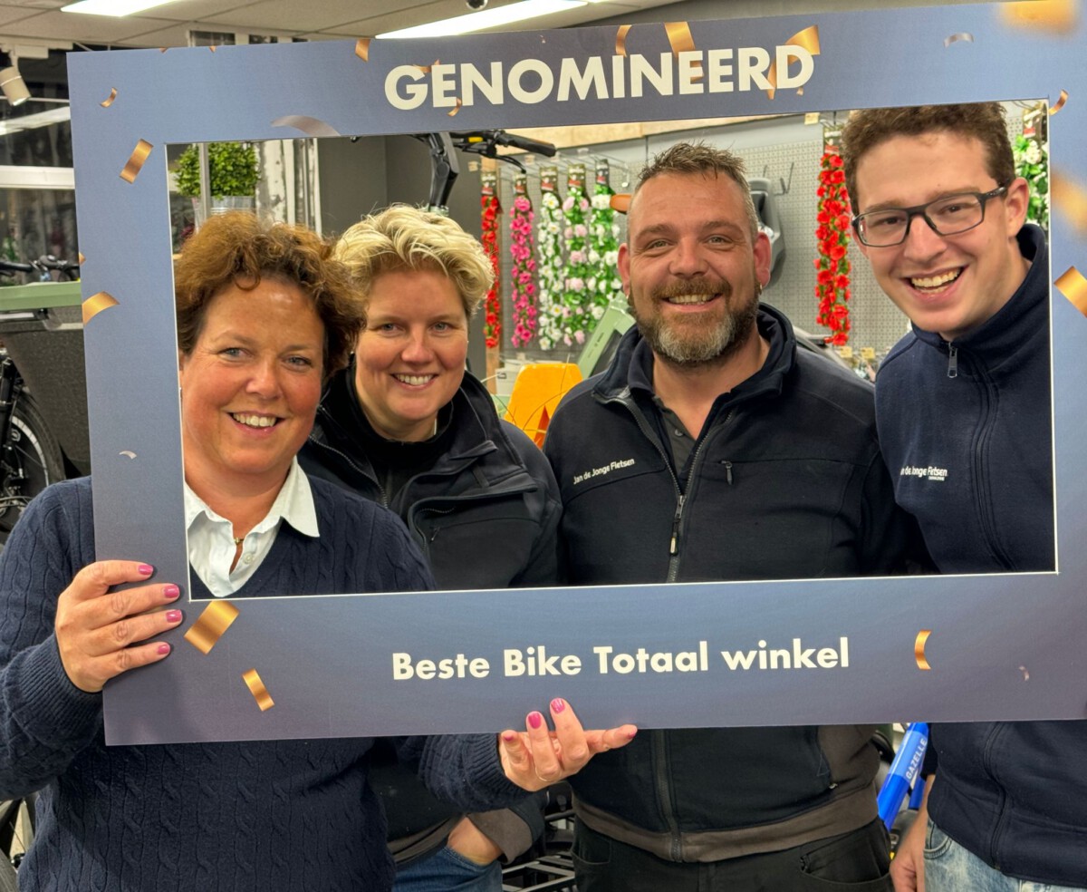 genomineerd voor de beste Bike Totaal van Nederland