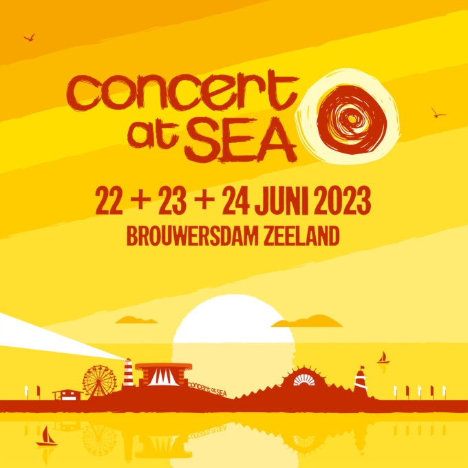 Jan de Jonge fietsverhuur concert at sea 2023